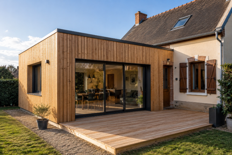 extension en bois extension en bois